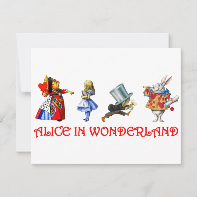 ALICE I WONDERLAND (Framsida)