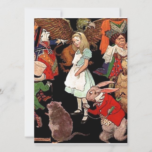 Alice i Wonderland (Framsida)