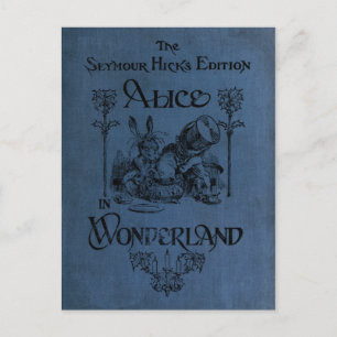 Alice i Wonderland 1905 bok täcke Vykort