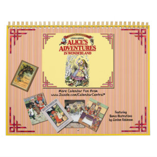 Alice i Wonderland 2008 Calendar Kalender