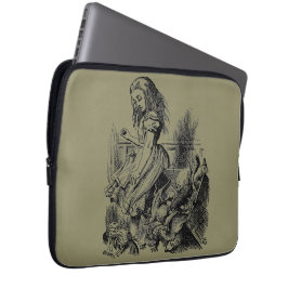 Alice i Wonderland - Alice im Wunderland khaki Laptop Fodral