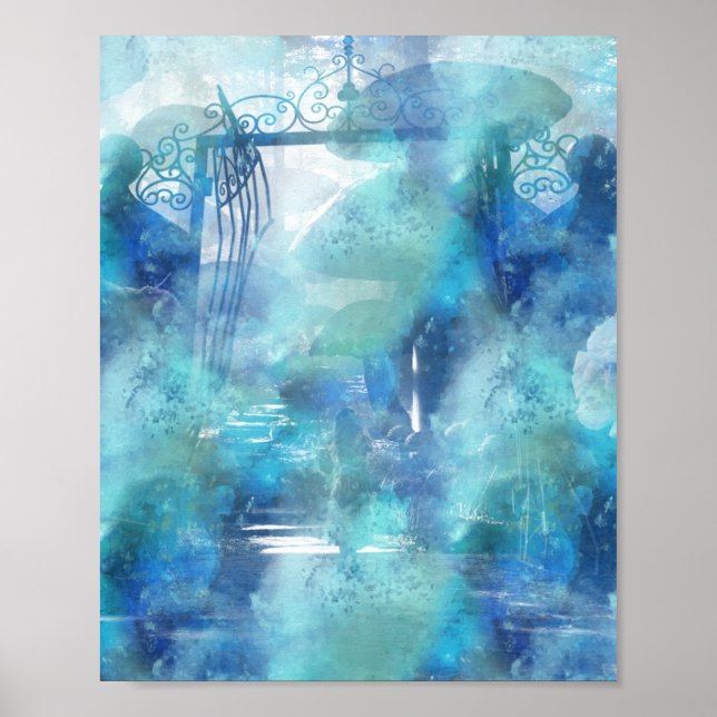 Alice i Wonderland Alice Lodrät Skriv ut Poster (Framsidan)