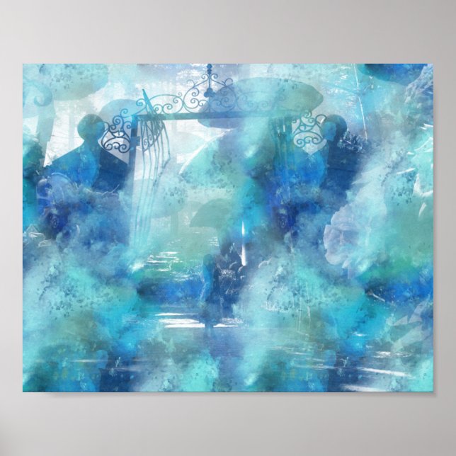 Alice i Wonderland Alice Vågrät Skriv ut Poster (Framsidan)