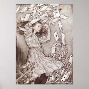 Alice i Wonderland Äventyr Poster