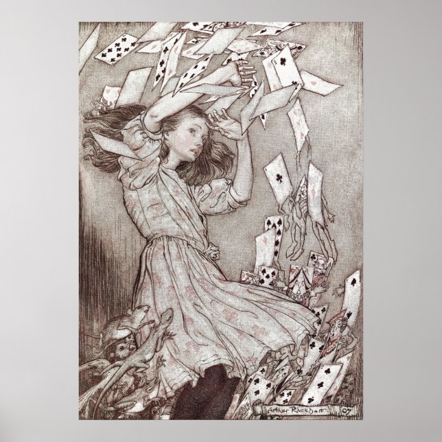 Alice i Wonderland Äventyr Poster (Framsidan)