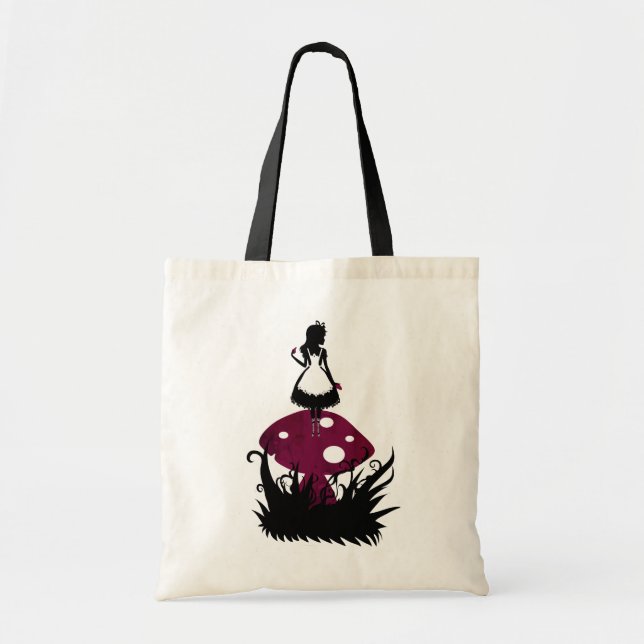 Alice i Wonderland Bag Tygkasse (Framsidan)
