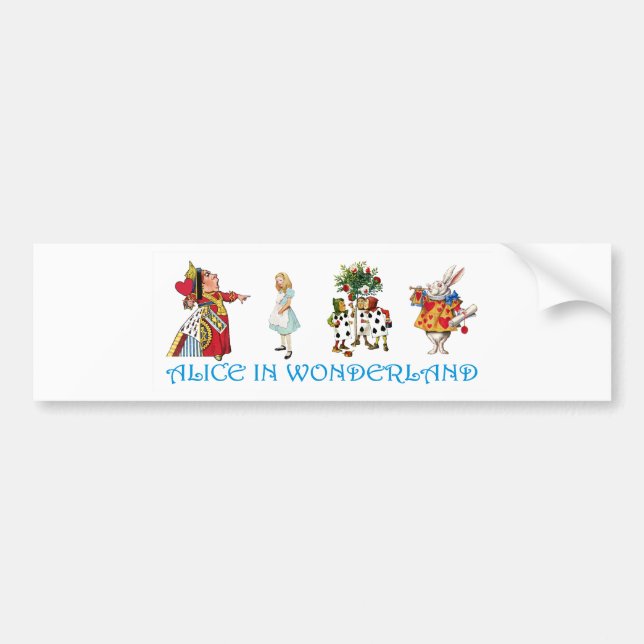 ALICE I WONDERLAND BILDEKAL (Framsidan)