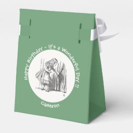 Alice i Wonderland Birthday eller Annan Party-händ Presentaskar