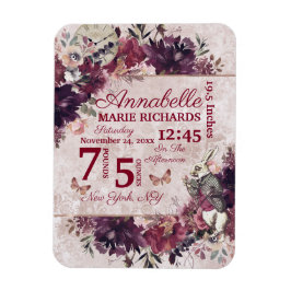 Alice i Wonderland Blommigt Anpassningsbar Baby Bi Magnet