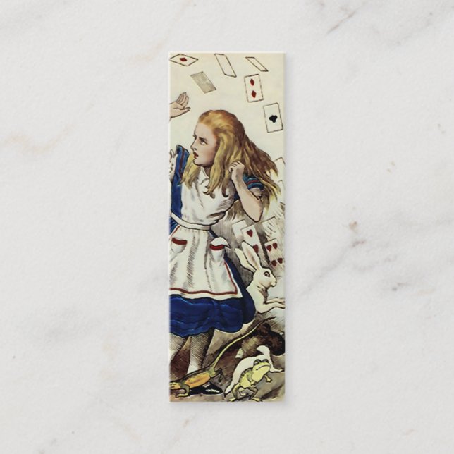 Alice i Wonderland ~ Business & Telefonkort (Framsida)