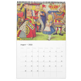 Alice i Wonderland Calendar Kalender