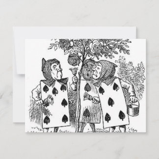 Alice i Wonderland Card Soldiers