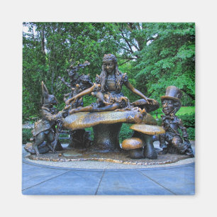 Alice i Wonderland - Central Park NYC #2 Magnet