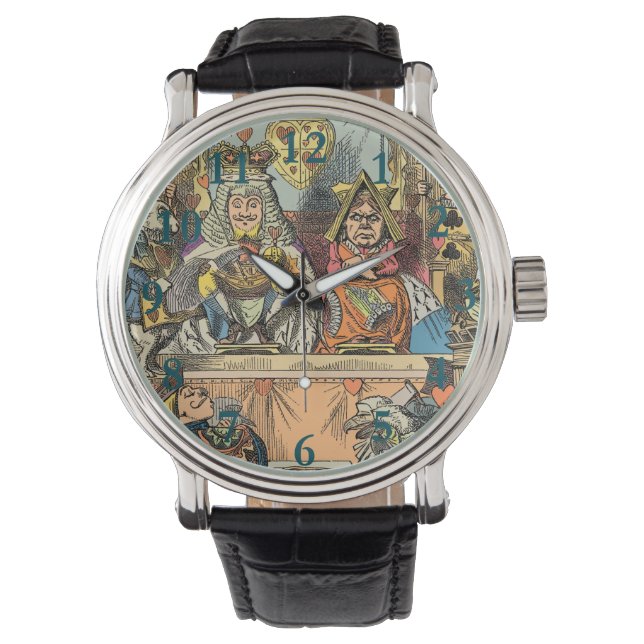 Alice i Wonderland Cheshire Cat Characters Armbandsur (Framsida)