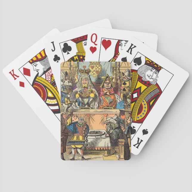 Alice i Wonderland Cheshire Cat Characters Casinokort (Baksidan)