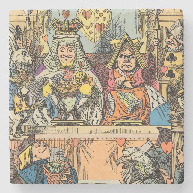 Alice i Wonderland Cheshire Cat Characters Stenunderlägg (Framsidan)