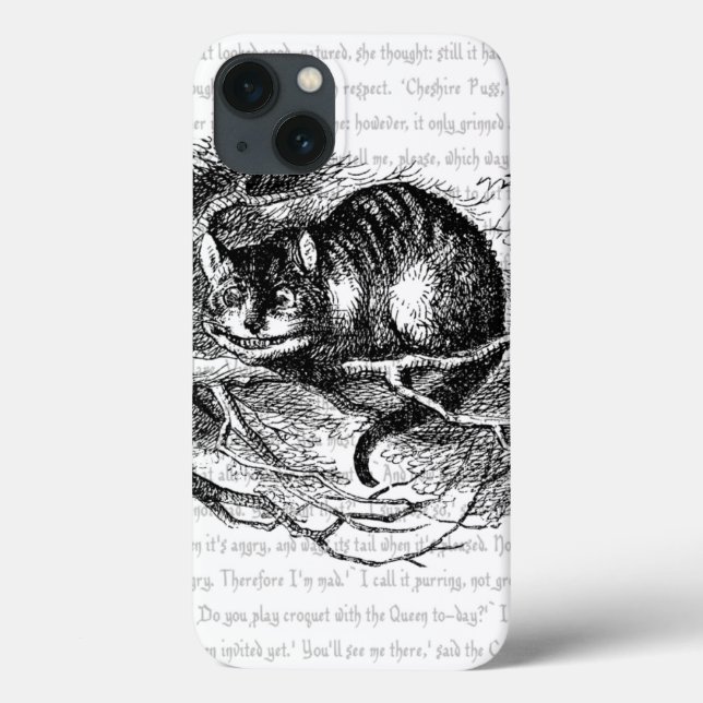 Alice i Wonderland | Cheshire Cat Fodral-Mate i (Baksida)