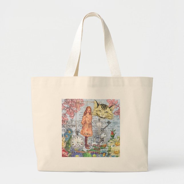 Alice i Wonderland Cheshire Cat Jumbo Tygkasse (Framsidan)