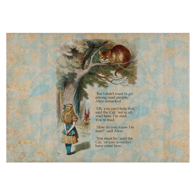 Alice i Wonderland Cheshire Cat Mad (Framsidan)