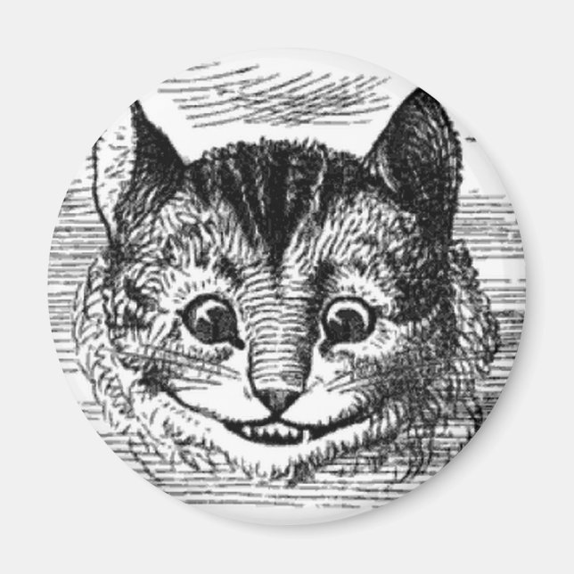 Alice i Wonderland Cheshire Cat Magnet (Framsidan)