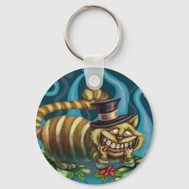 Alice i Wonderland Cheshire Cat Nyckelring (Framsida)