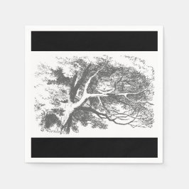 Alice i Wonderland Cheshire Cat Pappra Napkins Pappersservett