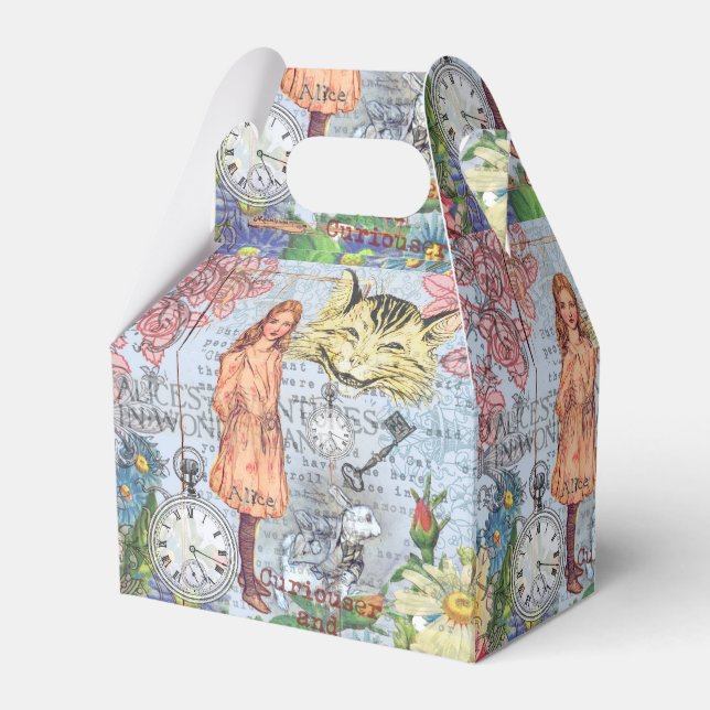 Alice i Wonderland Classic Cheshire Rabbit Alice Presentaskar (Framsidan Sidan)