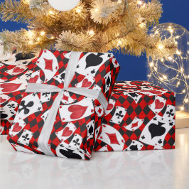 Alice i Wonderland Collage jul Gift Presentpapper