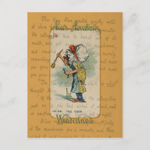Alice i Wonderland: Cook Vykort