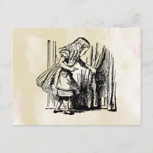 Alice i Wonderland Curiouser & Curiouser Vykort