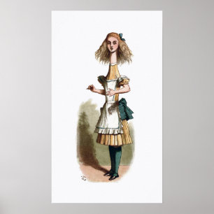 Alice i Wonderland Curiouser Poster Skriv ut