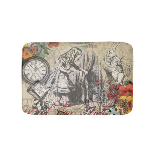 Alice i Wonderland Curtain Nontone Badrumsmatta