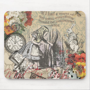 Alice i Wonderland Curtain Nontone Musmatta