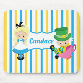 Alice i Wonderland Cute Anpassningsbar Kids Musmatta