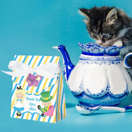 Alice i Wonderland Cute Barns födelsedag Party Presentaskar