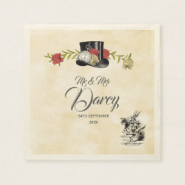 Alice i Wonderland Disposable Napkin Pappersservett