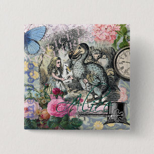 Alice i Wonderland Dodo Classic Artwork Knapp