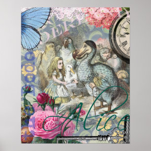 Alice i Wonderland Dodo Classic Artwork Poster