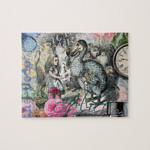 Alice i Wonderland Dodo Classic Artwork Pussel
