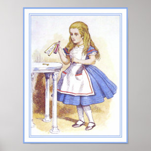 Alice i Wonderland - Drick mig Poster