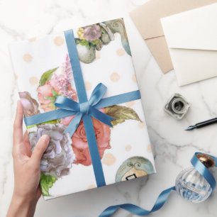 Alice i Wonderland dricker mig Papper. Presentpapper