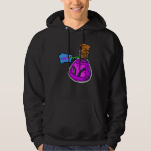 Alice i Wonderland Drink Me Flaska Hoodie