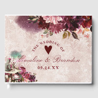 Alice i Wonderland Elegant Vintage Blommigt Bröllo