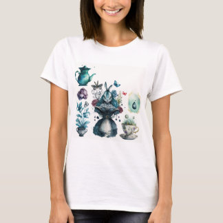 Alice i Wonderland Ephemera T Shirt