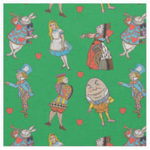 Alice i Wonderland Fabric Tyg
