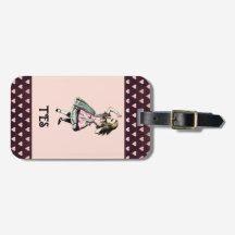 Alice i Wonderland Fairy Tale Monogram