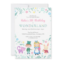 Alice i Wonderland Födelsedagsfest