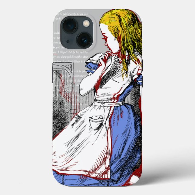 Alice i Wonderland Fodral-Mate iphone case (Baksida)
