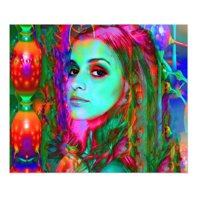 Alice i Wonderland Fototryck (Framsidan)