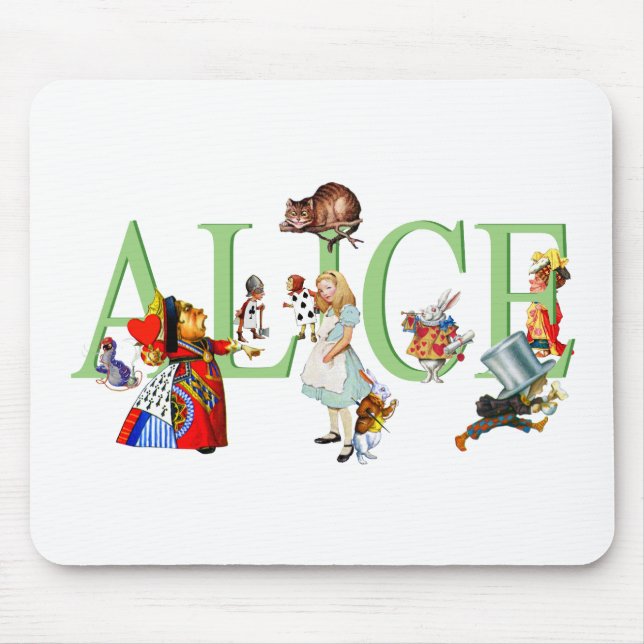ALICE I WONDERLAND & FRIENDS MUSMATTA (Framsidan)